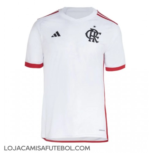 Camisa de Futebol Flamengo Equipamento Secundário 2024-25 Manga Curta